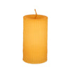 Candela in cera Aralis effetto laccato per decorazione interni