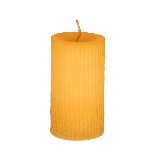 Candela in cera Aralis effetto laccato per decorazione interni