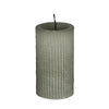 Candela in cera Aralis effetto laccato per decorazione interni