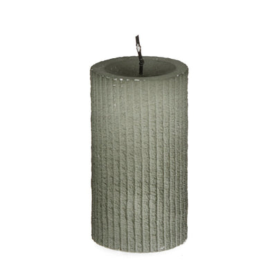 Candela in cera Aralis effetto laccato per decorazione interni
