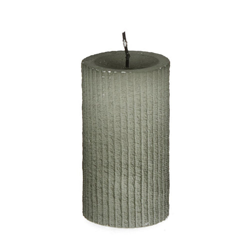 Candela in cera Aralis effetto laccato per decorazione interni