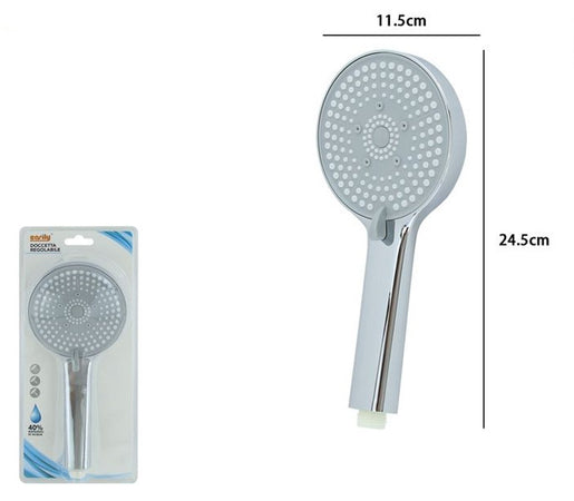 Doccetta Doccino Soffione Multigetto Doccia Cornetta Bagno Moderno 11.5x24.5cm 87544