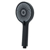 Doccetta Doccino Soffione Multigetto Doccia Bagno Moderno Nero 11.5x24.5 Cm 87543
