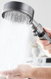 Doccetta Multigetto Soffione Doccia Filtrato Bagno Pulsante Moderno Filtro Grigio 87528