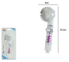 Doccetta Soffione Doccia Bagno Con Pulsante Stop Multigetto Ventola A Spirale 87534