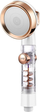 Doccetta Doccia Bagno Soffione Con Pulsante Stop Multigetto Ventola A Spirale 87532