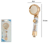 Doccetta Con Pulsante Stop Multigetto Doccia Bagno Soffione Ventola A Spirale 87533