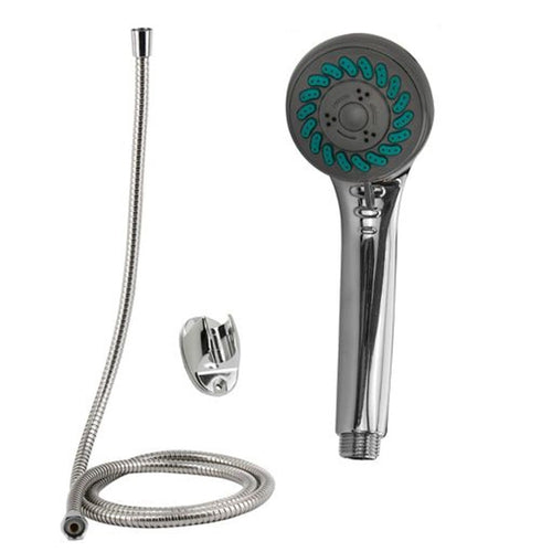 Kit Doccetta Bagno Doccino Soffione Doccia Multigetto Con Laccio 1,8mt Staffa 69051
