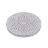 Soffione Per Doccia Bagno Rotondo 22 Cm In Abs Doccetta Cromato Attacco 1/2 79371