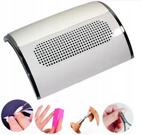 Aspirapolvere Professionale Per Unghie 40 W Aspiratore Per Manicure Pedicure Bianco