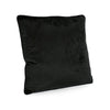 Cuscino Artemis in poliestere color nero decorazione natalizia per sedie e poltrone