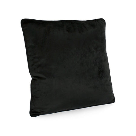 Cuscino "Artemis" in poliestere color nero decorazione natalizia per sedie e poltrone