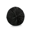 Cuscino Artemis in poliestere color nero decorazione natalizia per sedie e poltrone