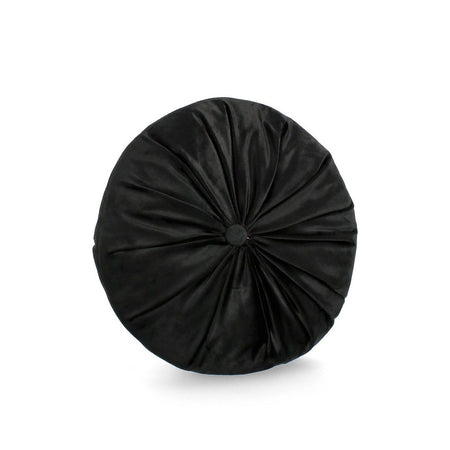 Cuscino "Artemis" in poliestere color nero decorazione natalizia per sedie e poltrone