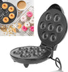 Mini Donut Maker 1000w Antiaderente Riscaldamento A Doppia Faccia Elettrico 7 Ciambelle