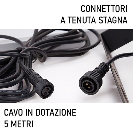 Faretto Led Esterno Con Pannello Energia Solare 800 W Batteria 12 Ore Faro Ip67