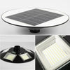 Lampione Ufo Led Solare 350w Sensore Movimento Crepuscolare Luce Fredda 6500k Ip65