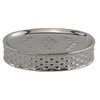 Piattino Porta Sapone Saponetta Accessorio Bagno Silver Con Effetto Cuoricini 87819