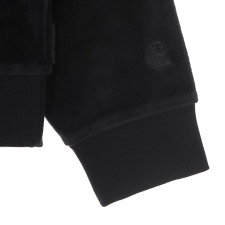 CARHARTT WIP Felpa Girocollo Donna W Silverton Sweat Black da donna