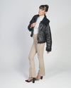 Marisol - Giacca Donna Nero in vero montone Shearling
