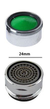 Set 2 Pz Aeratore Filtro Per Rubinetto In Ottone M24 Rompigetto Tappo 24 Mm 69171