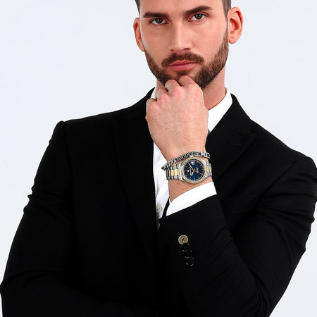 Maserati Competizione Acciaio e Oro Giallo con Datario (R8853100033)