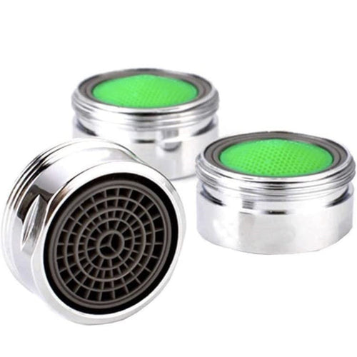 Set 2 Pz Aeratore Filtro Per Rubinetto In Ottone M24 Rompigetto Tappo 24 Mm 69171