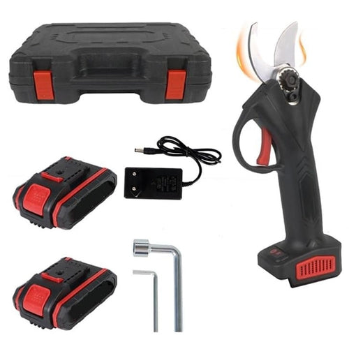 Cesoia Elettrica Forbice 2 Batterie Da 48v Trincia Rami Professionale Senza Fili