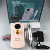 Fresa Per Unghie Portatile Ricaricabile 35000 Rpm Strumenti Nail Art Manicure Set Punte