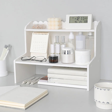 Espositore Da Tavolo In Legno Scaffale Multistrato Per Cosmetici Organizzatore