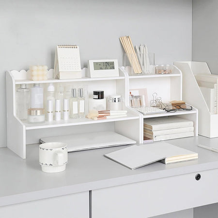 Espositore Da Tavolo In Legno Scaffale Multistrato Per Cosmetici Organizzatore