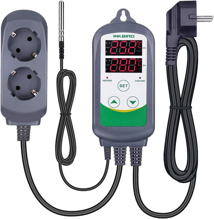 Termoregolatore Digitale Termostato Controllo Temperatura Per Serra Itc-308 220v
