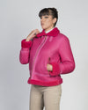 Matilde - Giacca Donna Rosa in vero montone Shearling