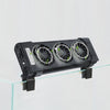 Tripla Ventola Di Raffreddamento Per Acquario 3 Ventole 12 Volt 0.5a 50mm Fs-603