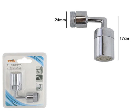 Rompigetto Rubinetto Snodabile 720° Universale Aeratore Regolabile Filtro 87524