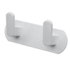 Appendiabiti Con 2 Ganci Appendino Portasciugamano Bagno Casa Cucina Bianco 59741