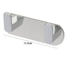 Appendiabiti Con 2 Ganci Appendino Portasciugamano Bagno Casa Cucina Cromato 59731