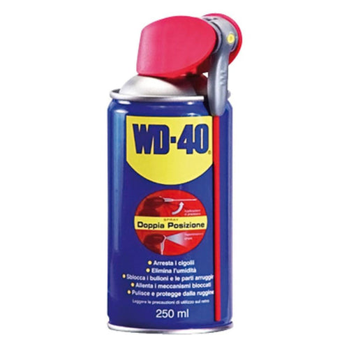 Lubrificante wd40 multi posizione anticorrosivo sbloccante anti ruggine 250 ml