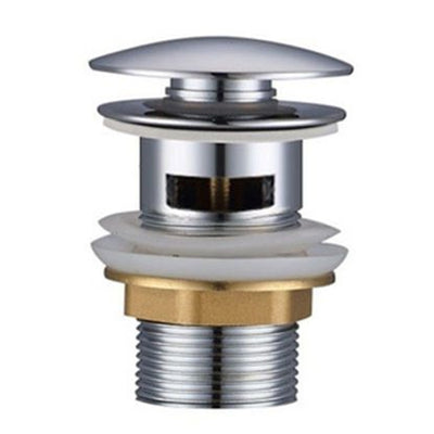 Piletta Click Clack Tappo Rubinetto Lavandino Cucina Bagno Con Foro Pop-up 59605