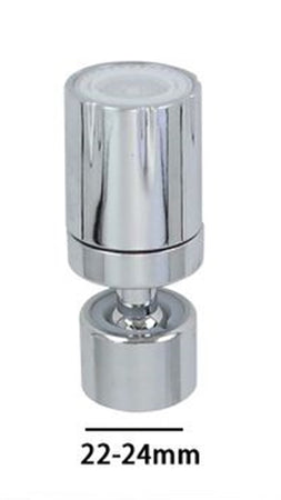 Aeratore Rompigetto Prolunga Rubinetto Girevole Antispruzzo In Plastica 22-24mm 87977