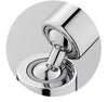 Aeratore Rompigetto Prolunga Rubinetto Girevole Antispruzzo In Plastica 22-24mm 87977