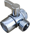 Deviatore Valvola Per Rubinetto A 2 Vie In Plastica Adattatore Filtro 22-24mm 87981