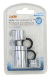 Aeratore Rompigetto Prolunga Rubinetto Girevole Antispruzzo In Ottone 22-24mm 87194