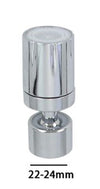 Aeratore Rompigetto Prolunga Rubinetto Girevole Antispruzzo In Ottone 22-24mm 87194