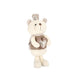 Orsetto peluche Kary colore beige per interno h 42 cm