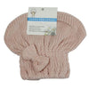 Cuffia Asciuga Capelli Asciugamano Doccia Morbido Assorbente Fiocco Rosa 79625