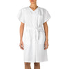 Camice Donna Maria Bianco Cotone Camice Donna Comodo Manica Corta