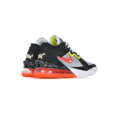 NIKE NBA Scarpa Basket Uomo Lebron Xviii Low "sylvester Vs Tweety" X Space Jam White/bright Crimson/black/yellow Strike da uomo