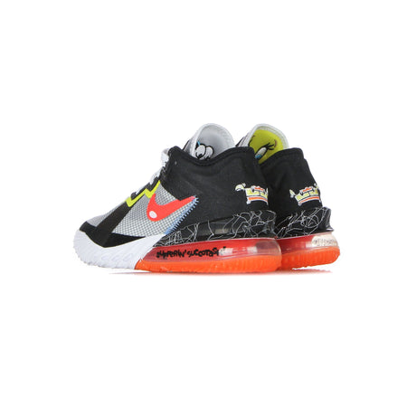 NIKE NBA Scarpa Basket Uomo Lebron Xviii Low "sylvester Vs Tweety" X Space Jam White/bright Crimson/black/yellow Strike da uomo