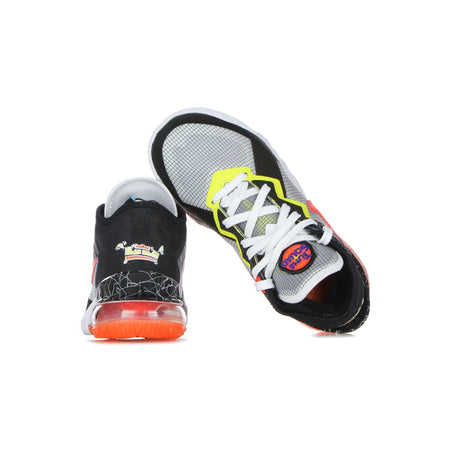 NIKE NBA Scarpa Basket Uomo Lebron Xviii Low "sylvester Vs Tweety" X Space Jam White/bright Crimson/black/yellow Strike da uomo